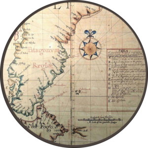 Mapa Patagonia año 1671 - Outdoor Patagonia